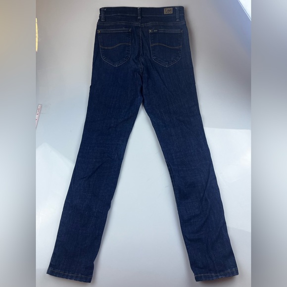 Lee Slim Fit Skinny Leg Mid Rise Sculpting Jeans S106-39 - Picture 6 of 6